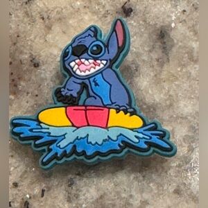 Stitch croc charm